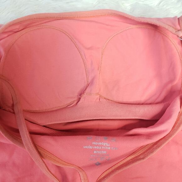 Nux focus T Back Tank Top Orange medium - Picture 5 of 6